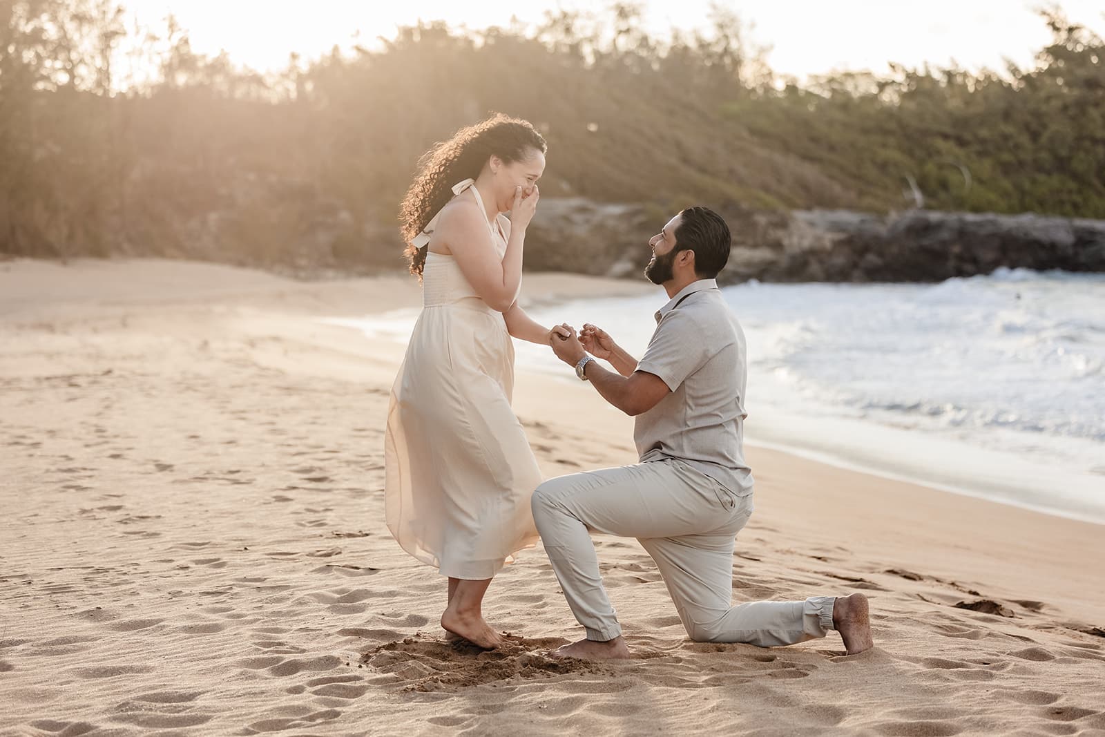 A Family Photoshoot Turned Maui Proposal | Andy & Tanya | West Maui